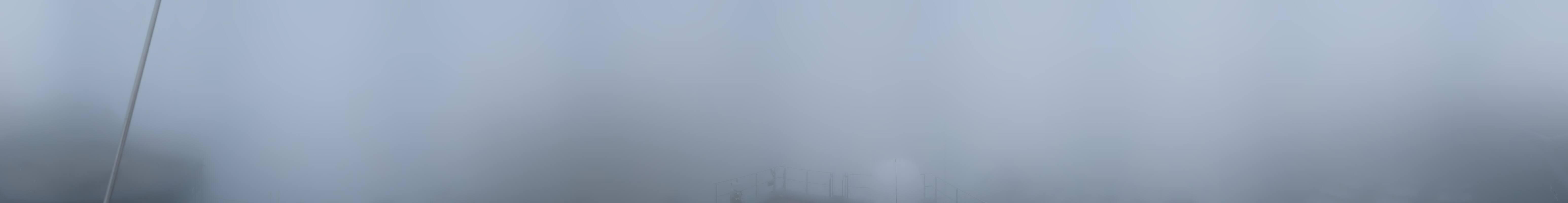 Archiv Foto Webcam Zugspitze: Panoramablick vom Gipfel