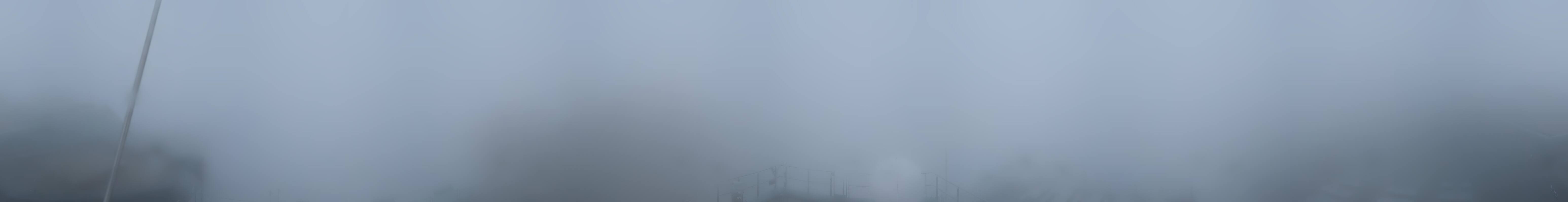 Archiv Foto Webcam Zugspitze: Panoramablick vom Gipfel