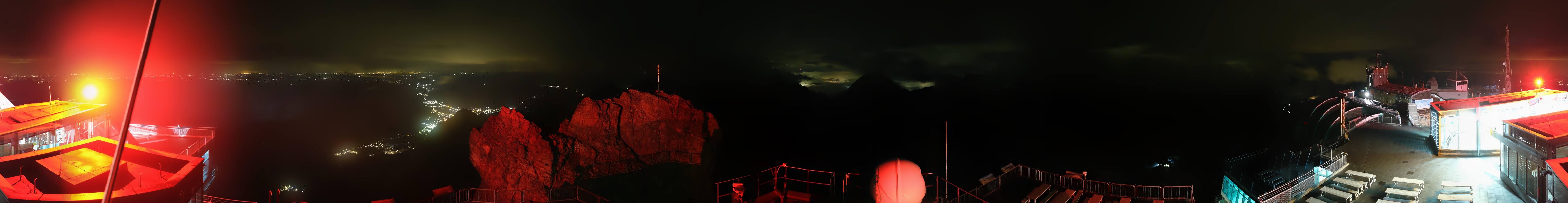 Archived image Webcam Panoramic View Zugspitze