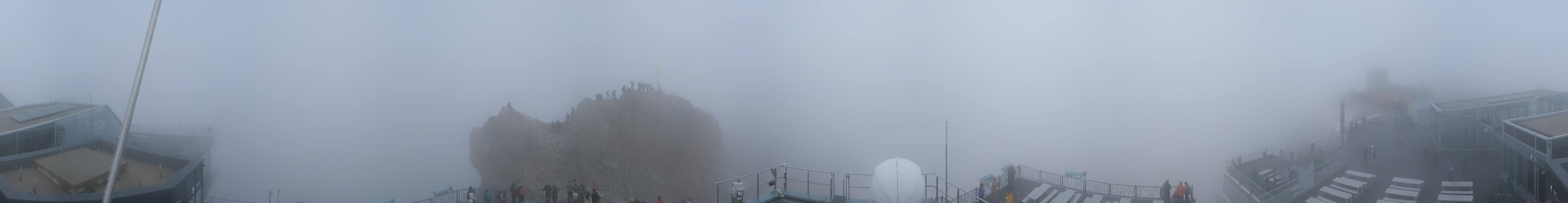 Archived image Webcam Panoramic View Zugspitze