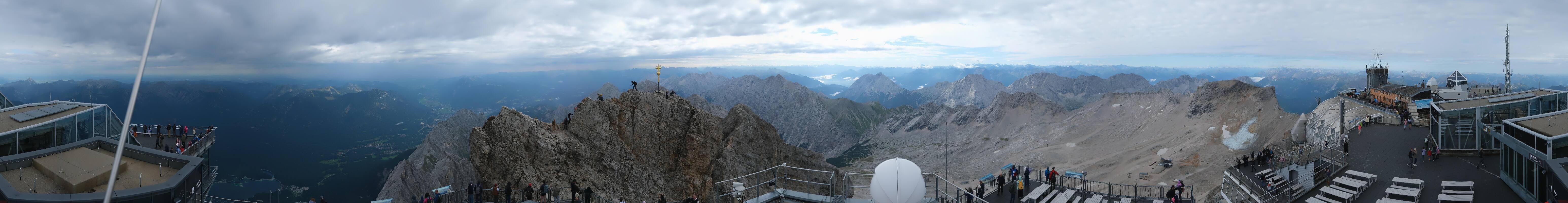 Archived image Webcam Panoramic View Zugspitze