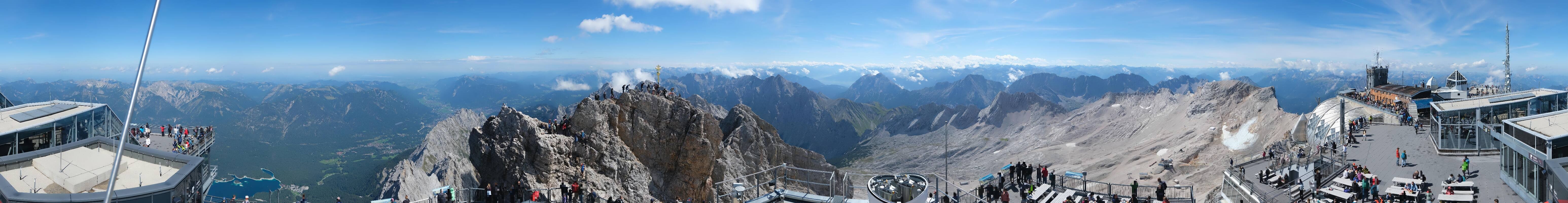 Archived image Webcam Panoramic View Zugspitze
