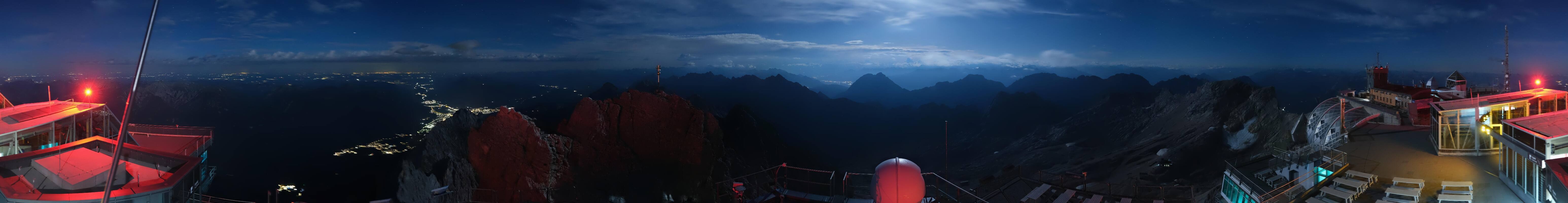 Archived image Webcam Panoramic View Zugspitze