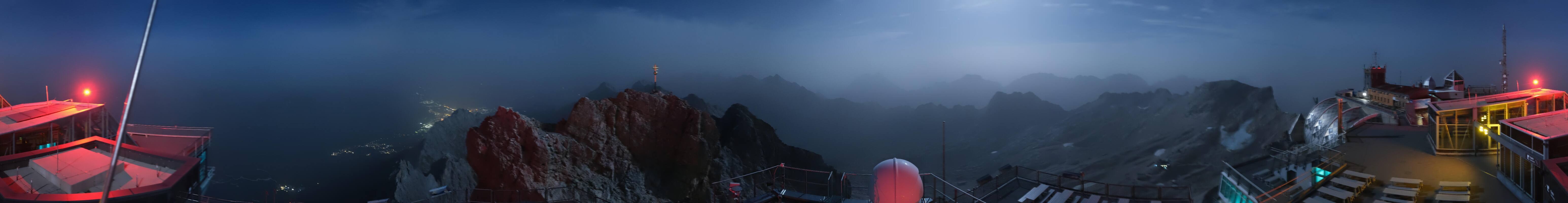 Archived image Webcam Panoramic View Zugspitze