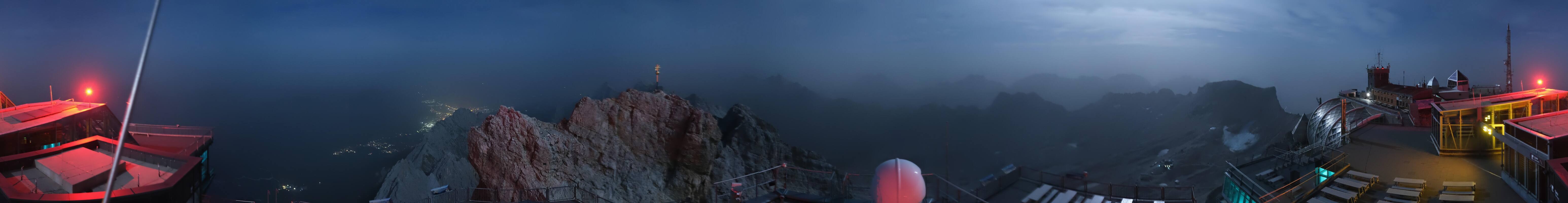Archived image Webcam Panoramic View Zugspitze
