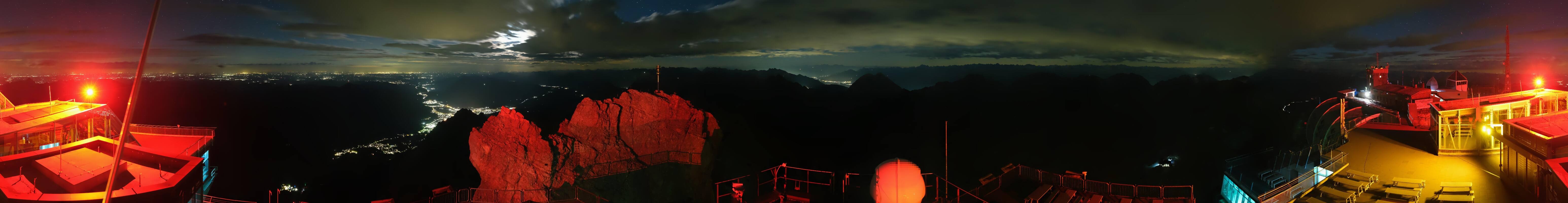 Archived image Webcam Panoramic View Zugspitze