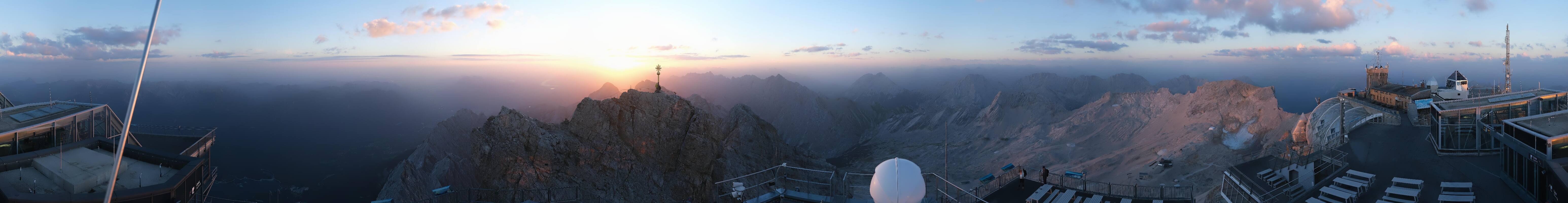 Archived image Webcam Panoramic View Zugspitze