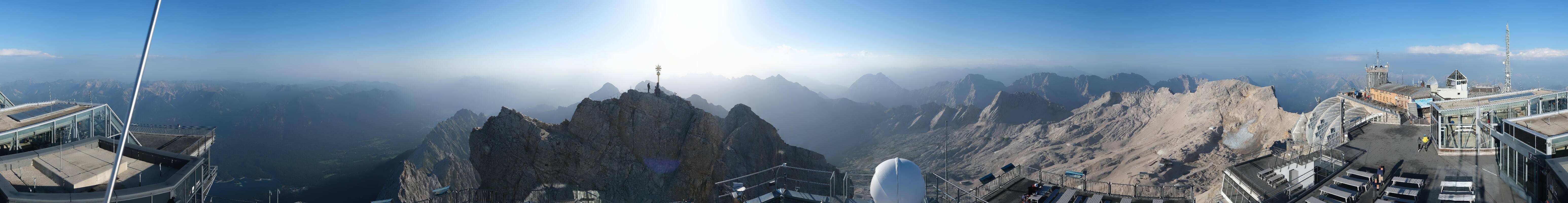 Archived image Webcam Panoramic View Zugspitze