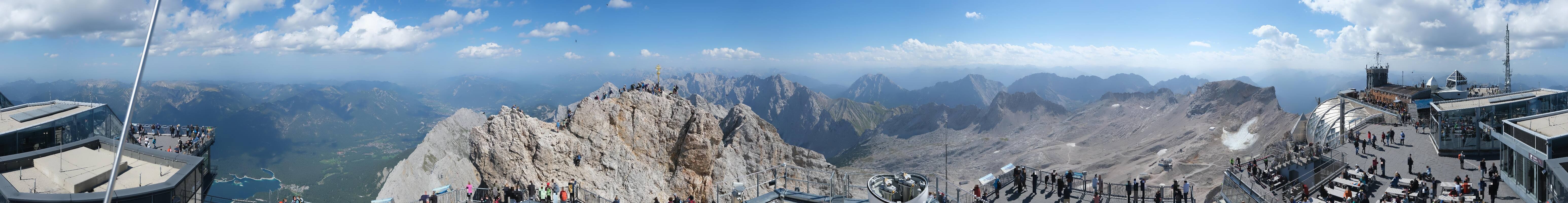 Archived image Webcam Panoramic View Zugspitze