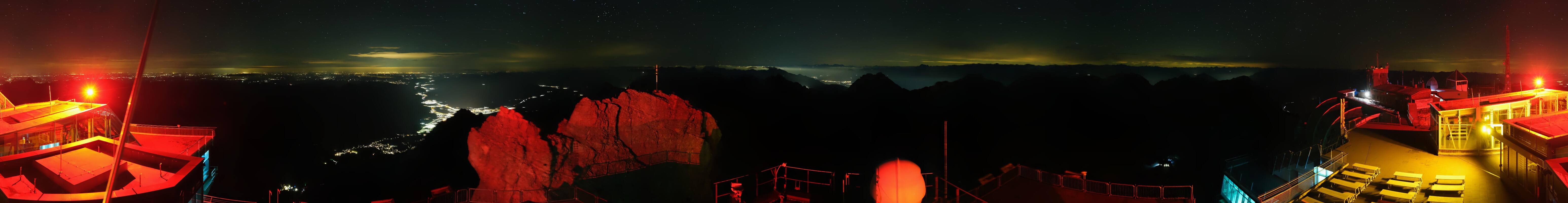 Archived image Webcam Panoramic View Zugspitze