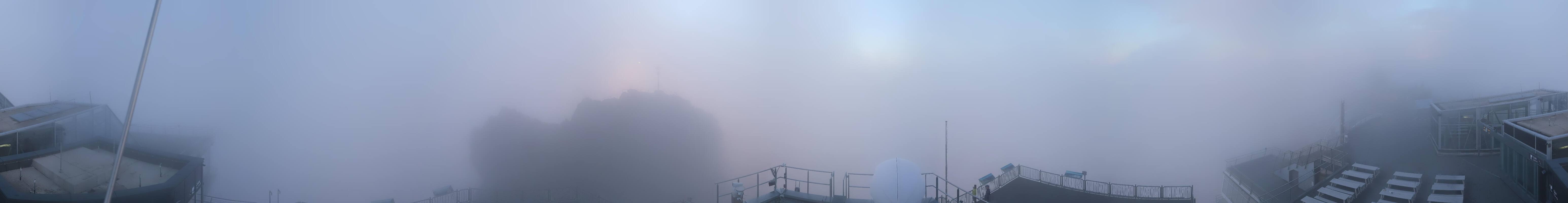 Archived image Webcam Panoramic View Zugspitze