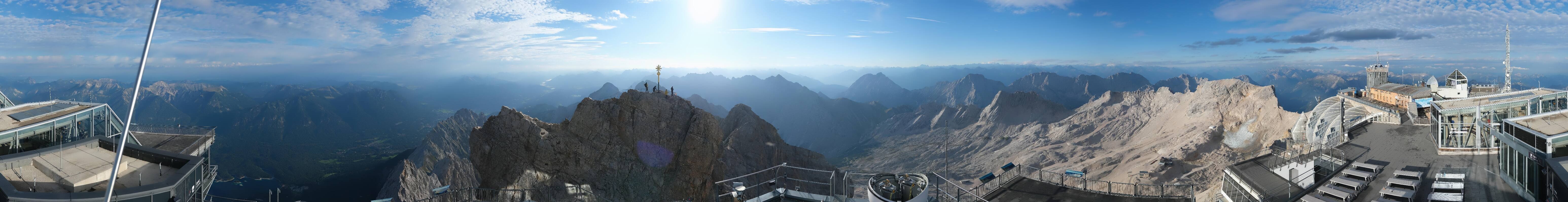 Archived image Webcam Panoramic View Zugspitze