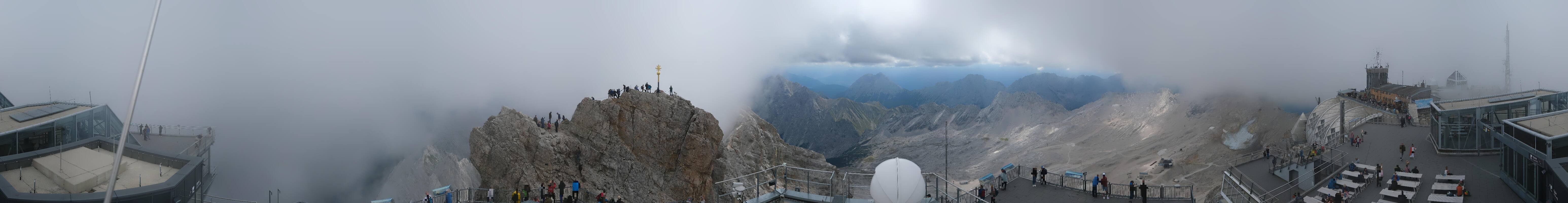 Archived image Webcam Panoramic View Zugspitze