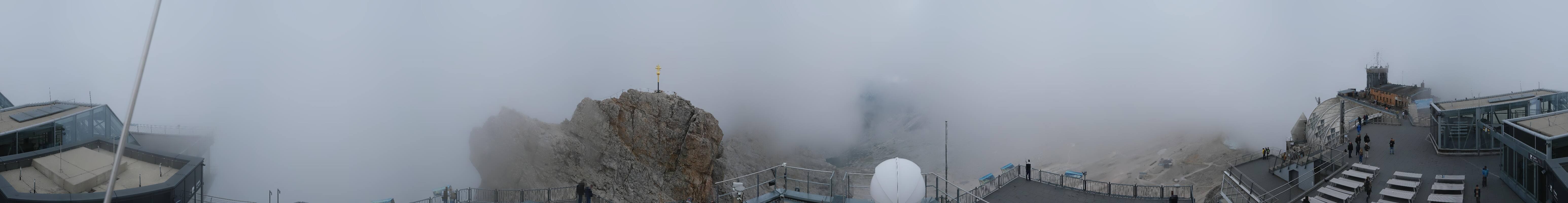 Archived image Webcam Panoramic View Zugspitze