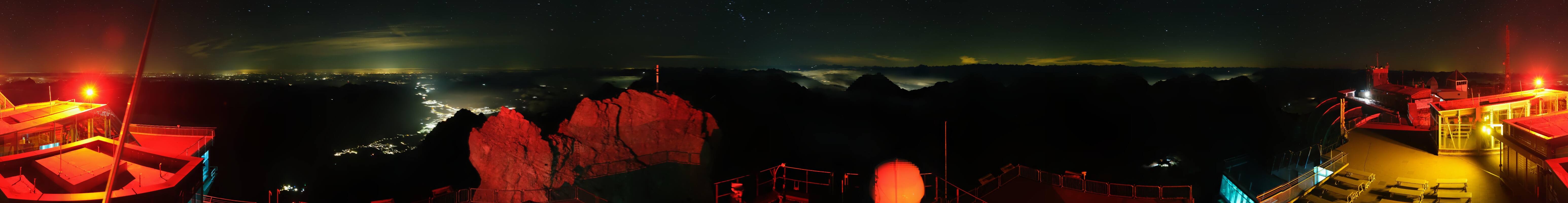 Archived image Webcam Panoramic View Zugspitze