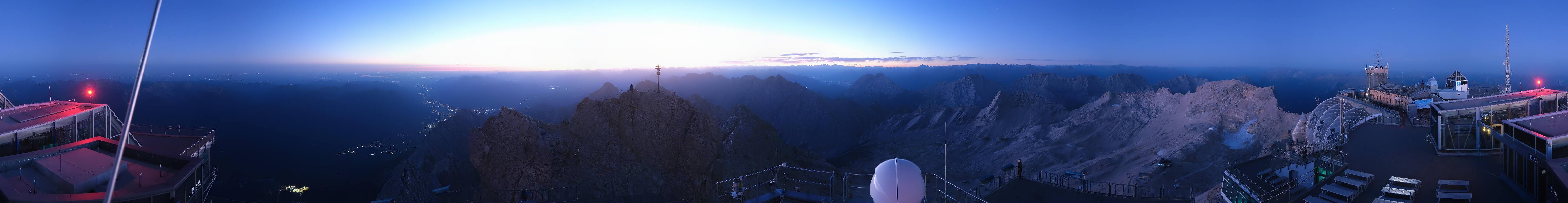 Archived image Webcam Panoramic View Zugspitze