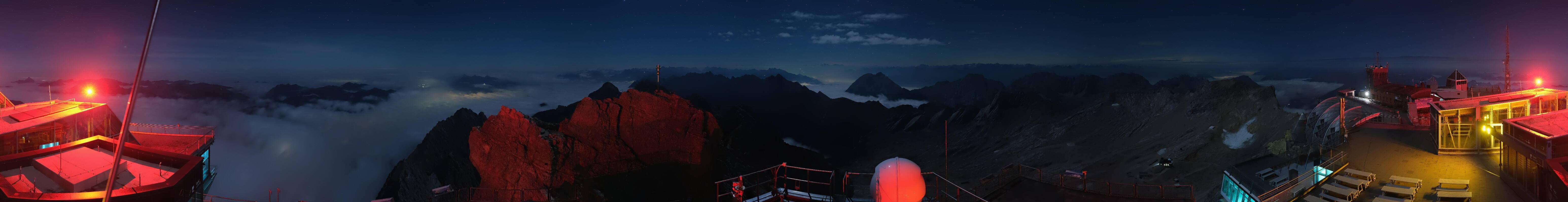 Archived image Webcam Panoramic View Zugspitze