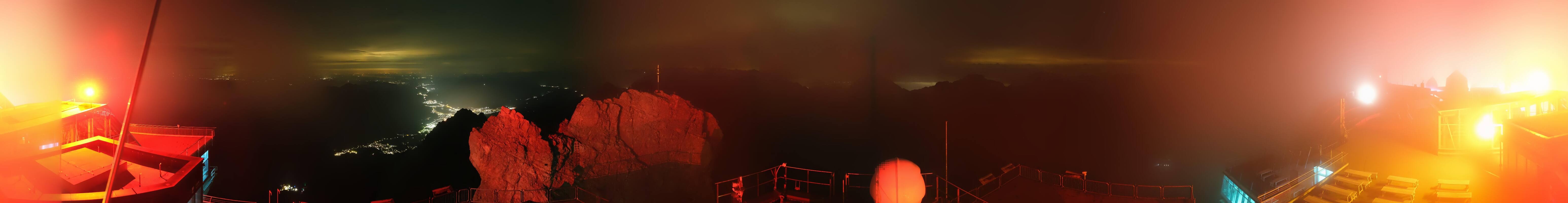 Archived image Webcam Panoramic View Zugspitze