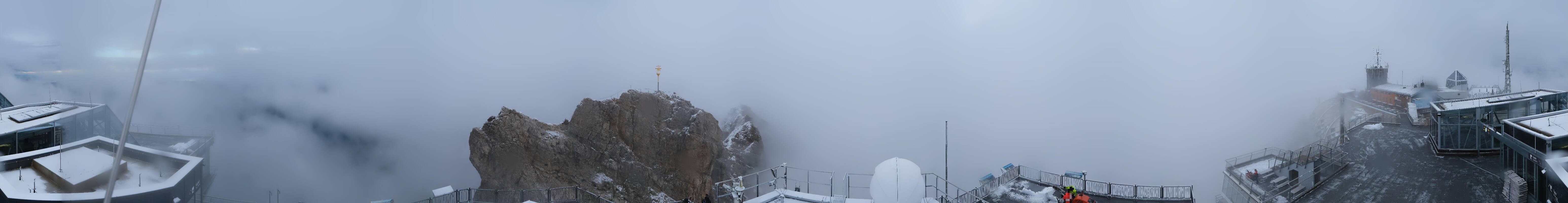 Archived image Webcam Panoramic View Zugspitze