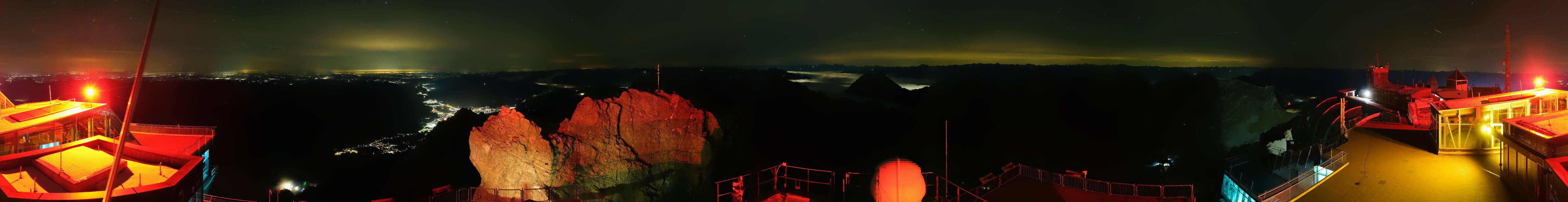 Archived image Webcam Panoramic View Zugspitze