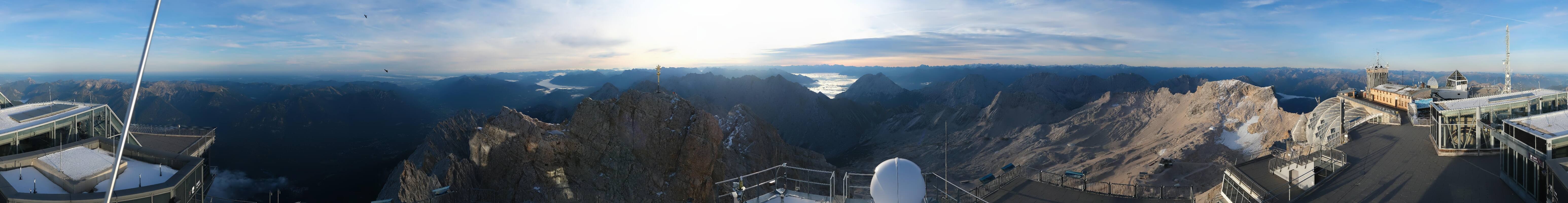 Archived image Webcam Panoramic View Zugspitze