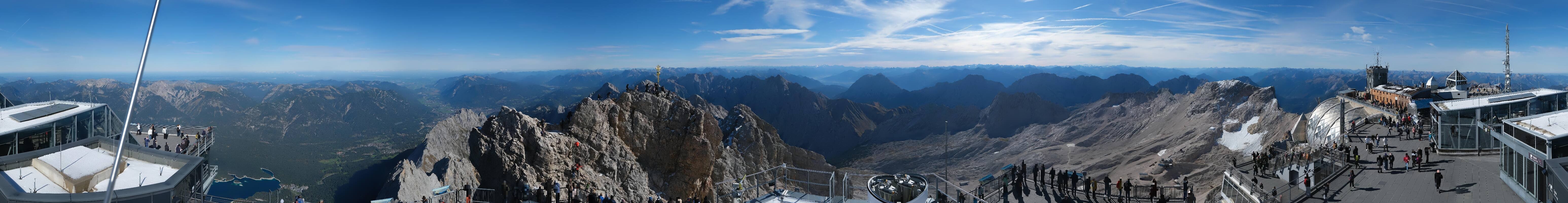Archived image Webcam Panoramic View Zugspitze