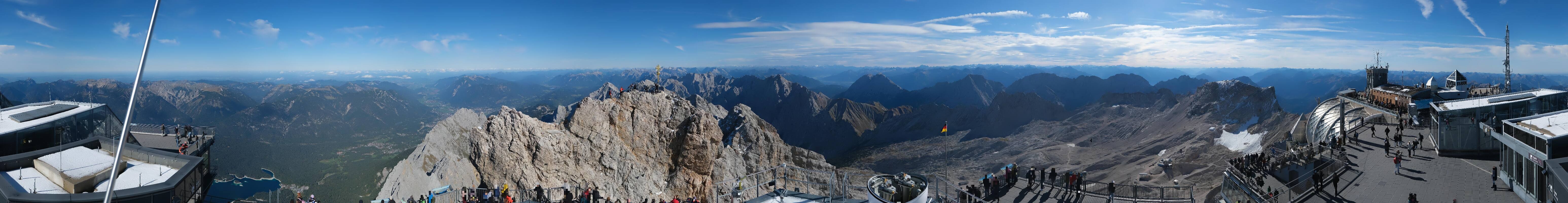 Archived image Webcam Panoramic View Zugspitze