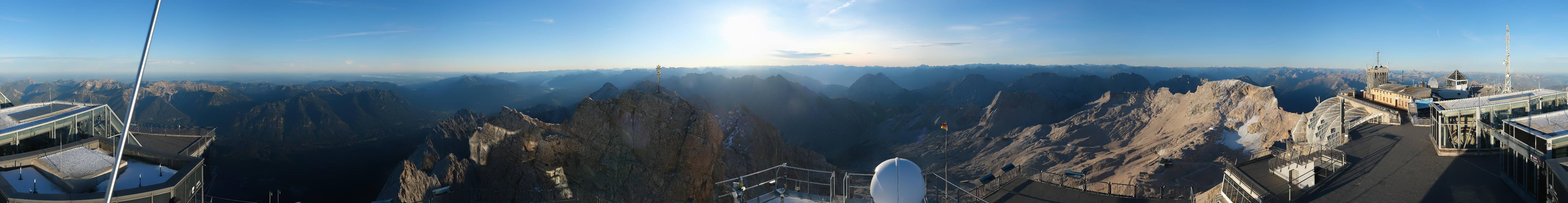 Archived image Webcam Panoramic View Zugspitze
