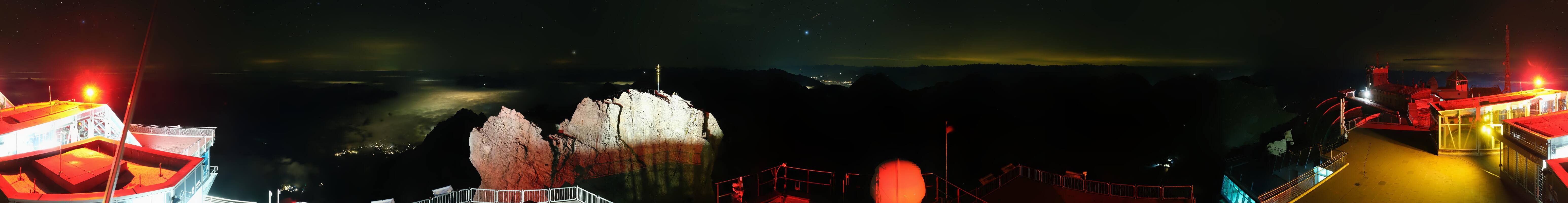 Archived image Webcam Panoramic View Zugspitze