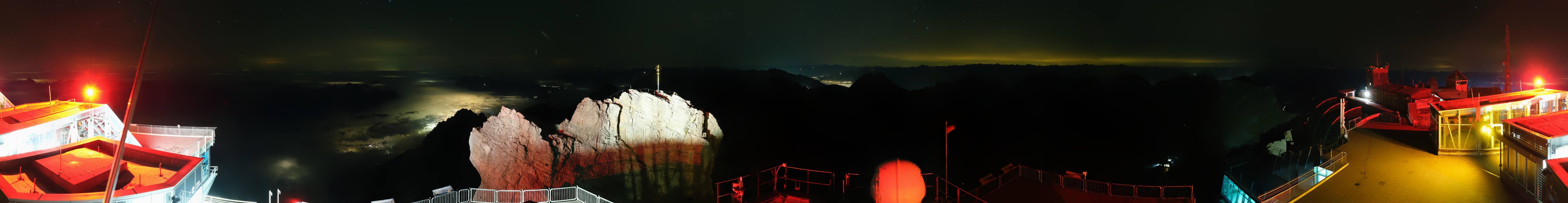 Archived image Webcam Panoramic View Zugspitze