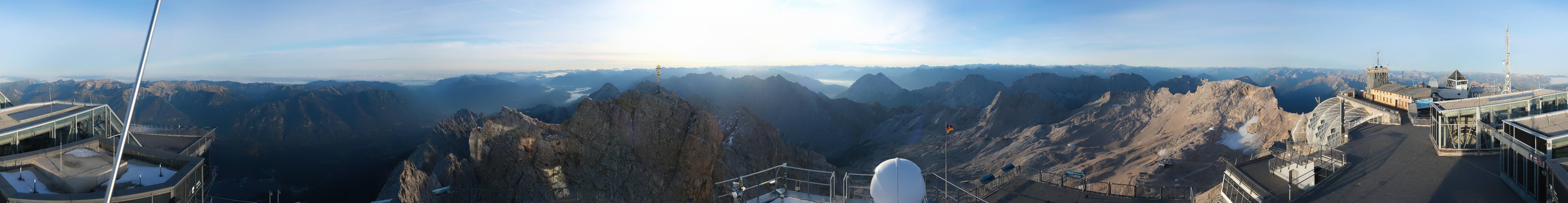Archived image Webcam Panoramic View Zugspitze