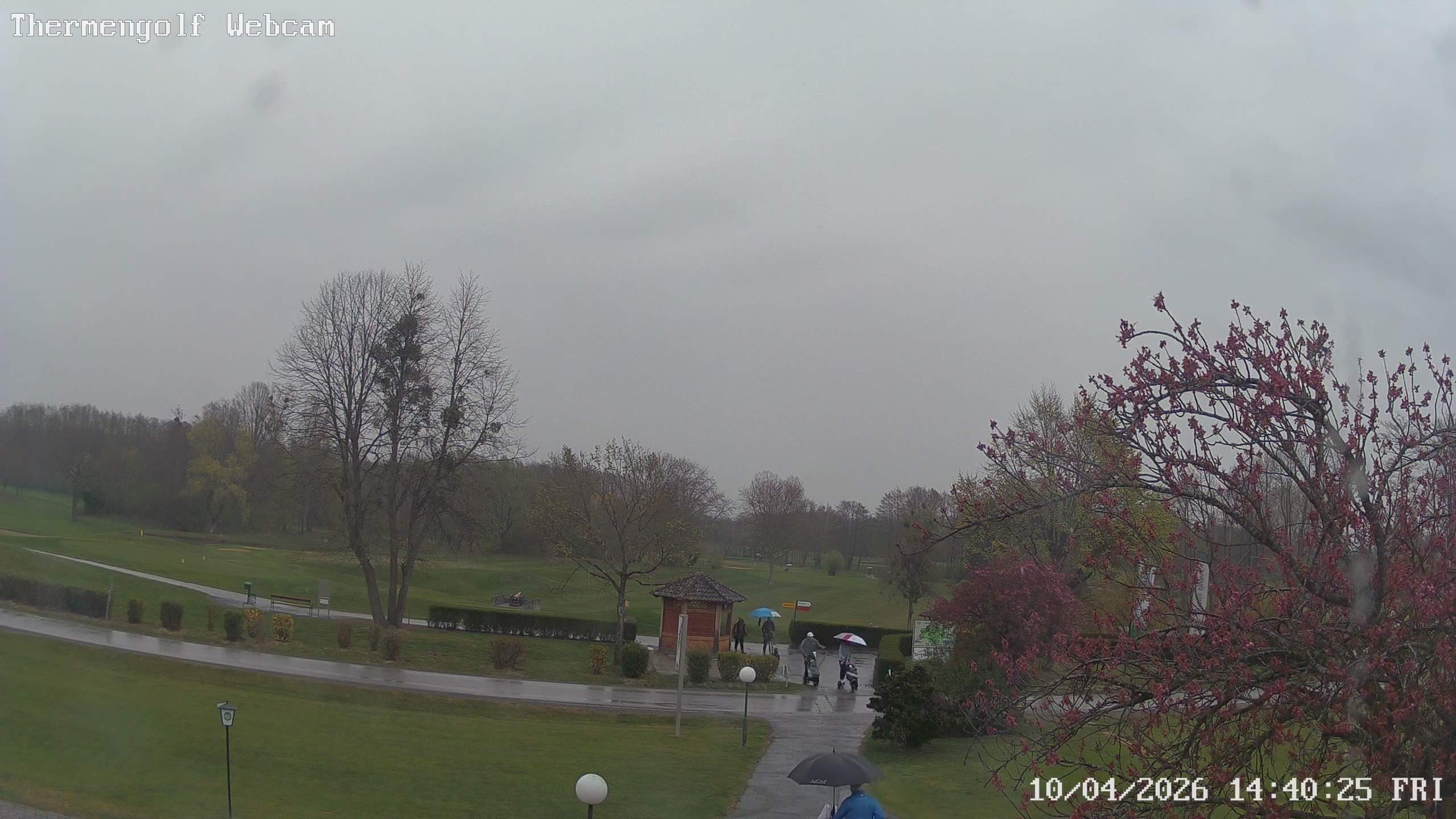 Archived image Webcam Loipersdorf: View Golf Course