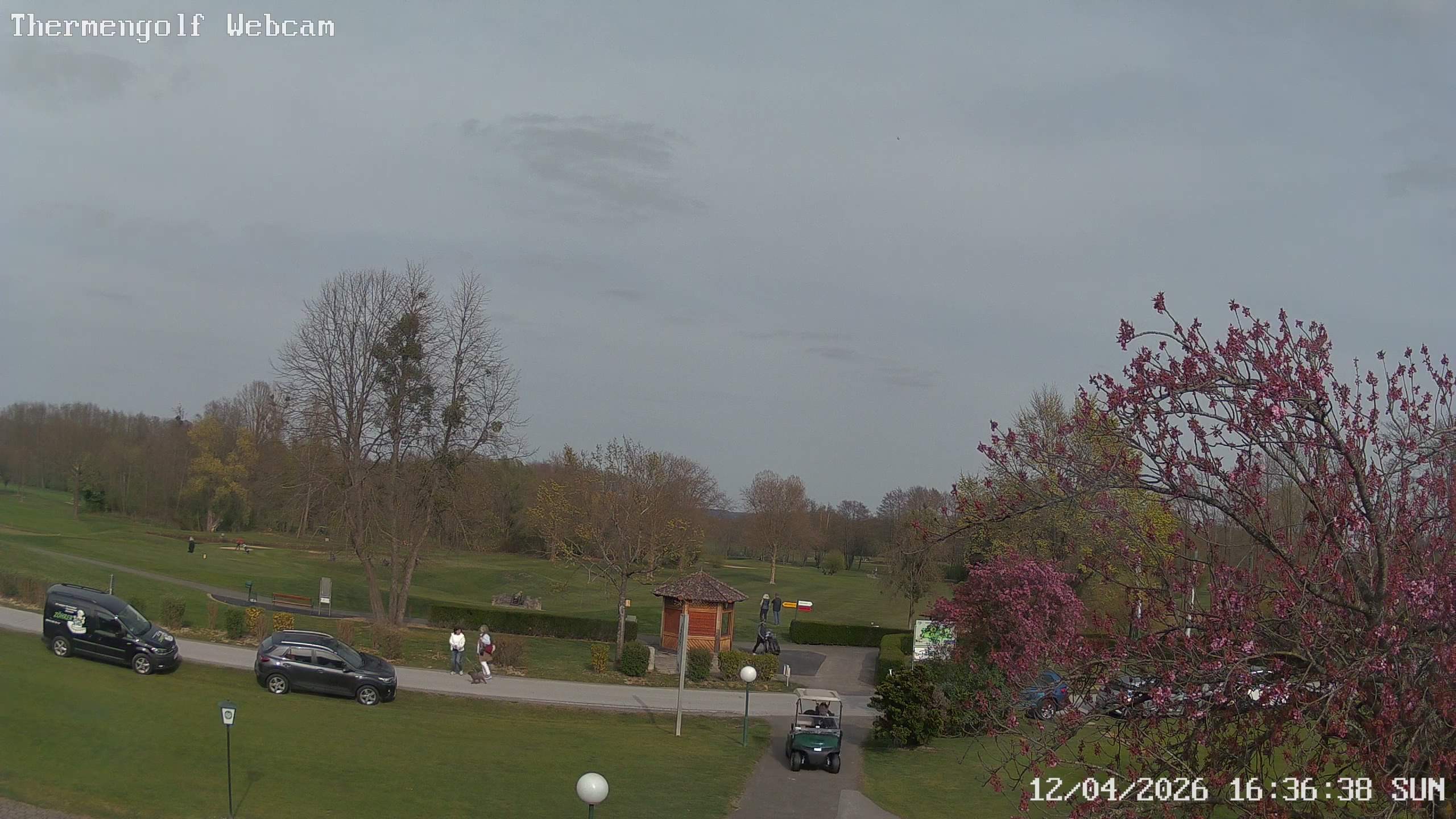 Archived image Webcam Loipersdorf: View Golf Course