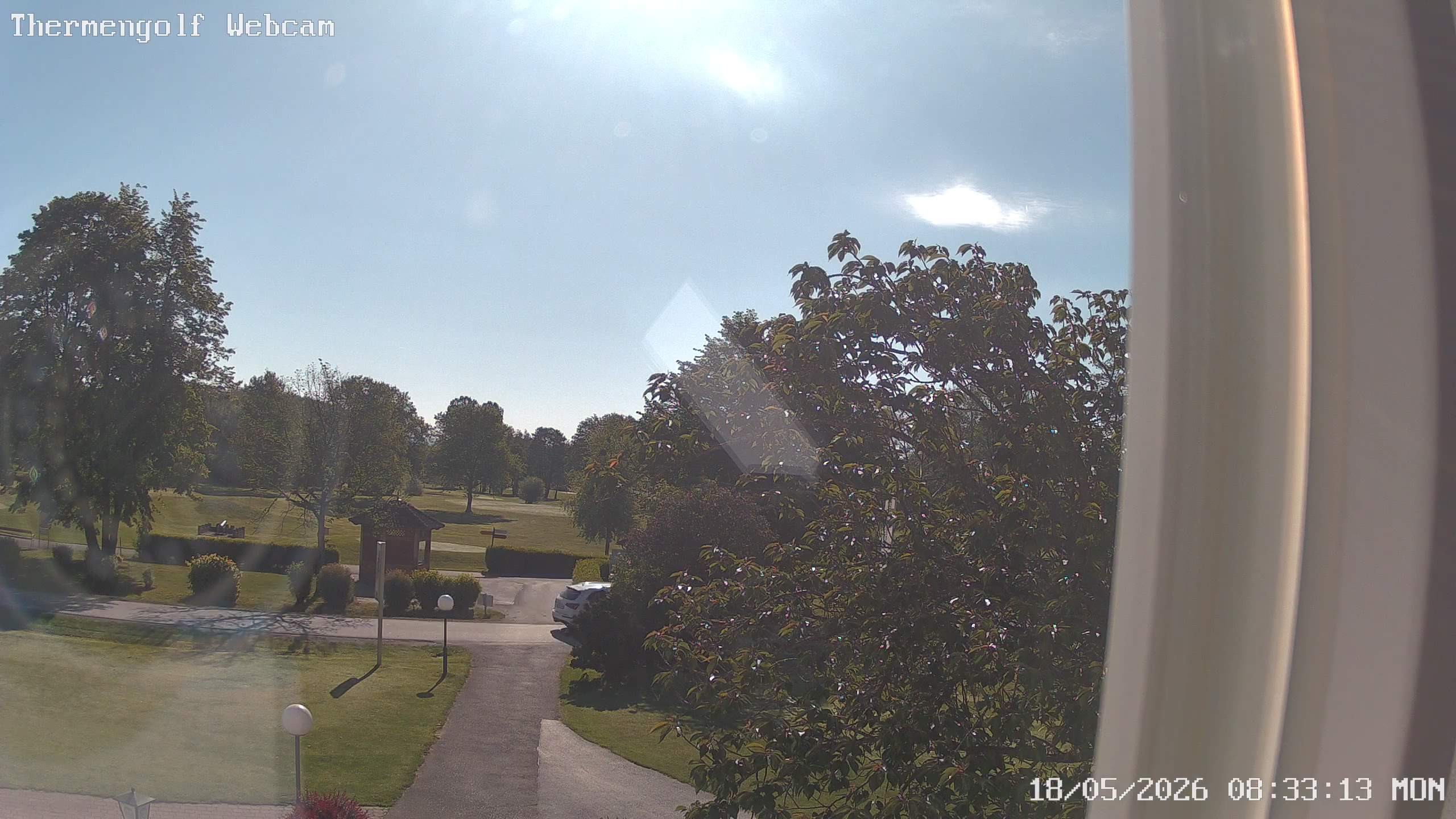 Archived image Webcam Loipersdorf: View Golf Course