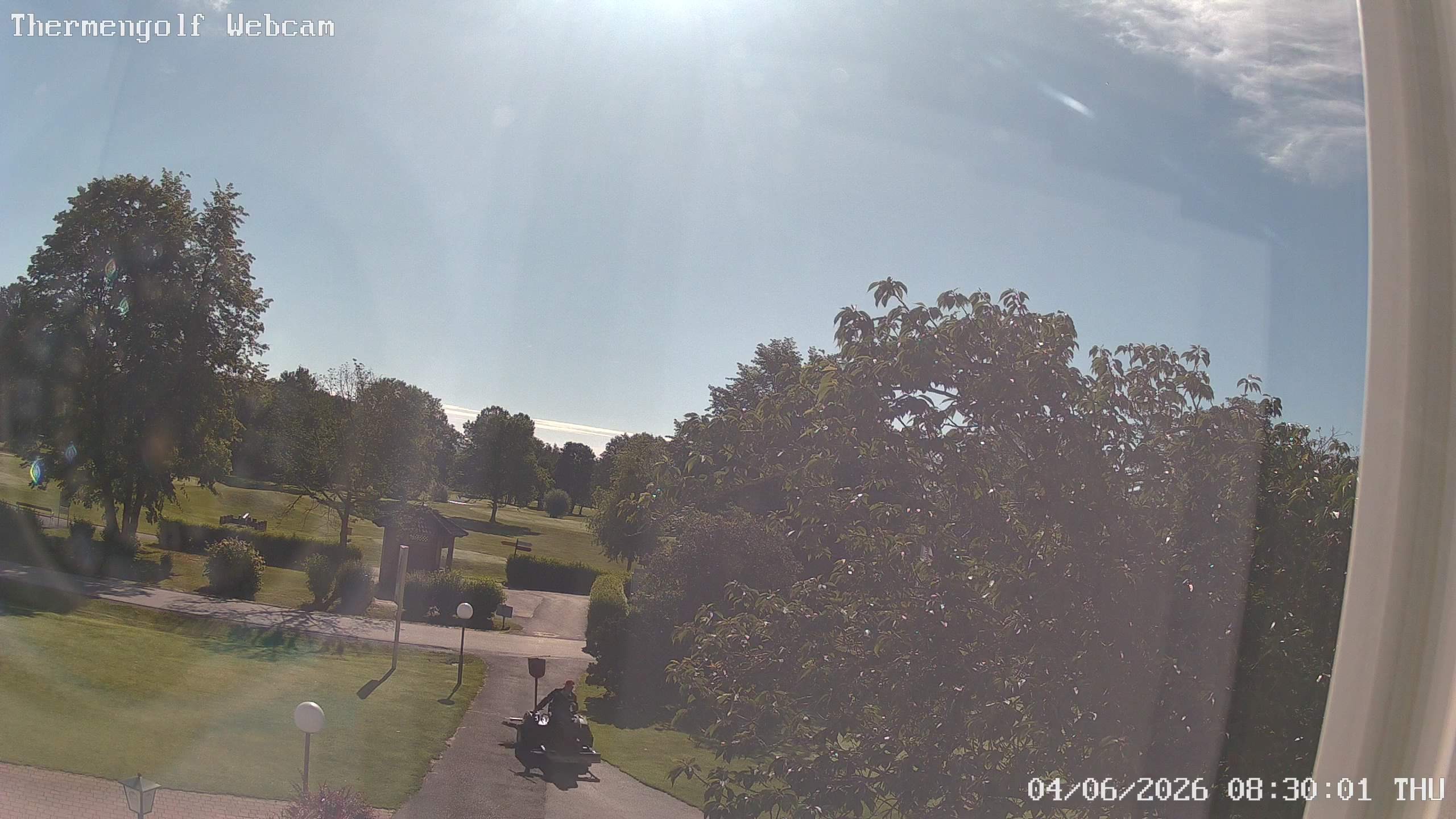 Archived image Webcam Loipersdorf: View Golf Course