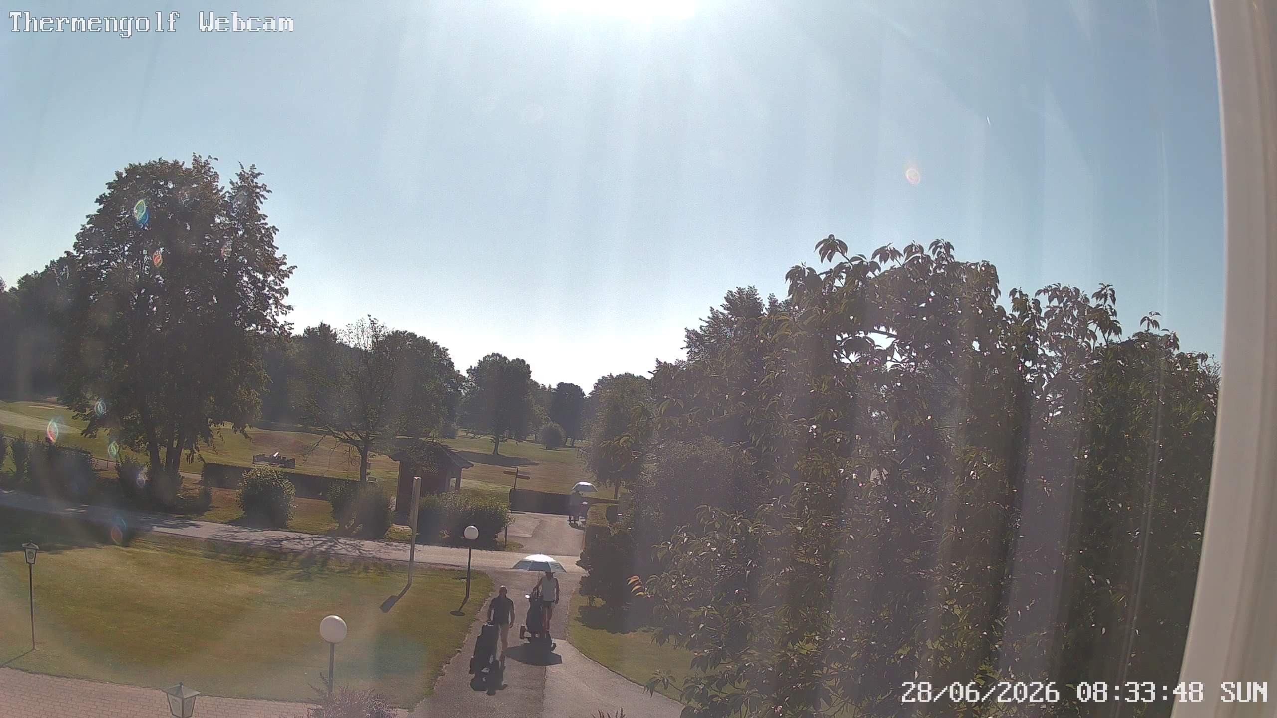 Archived image Webcam Loipersdorf: View Golf Course