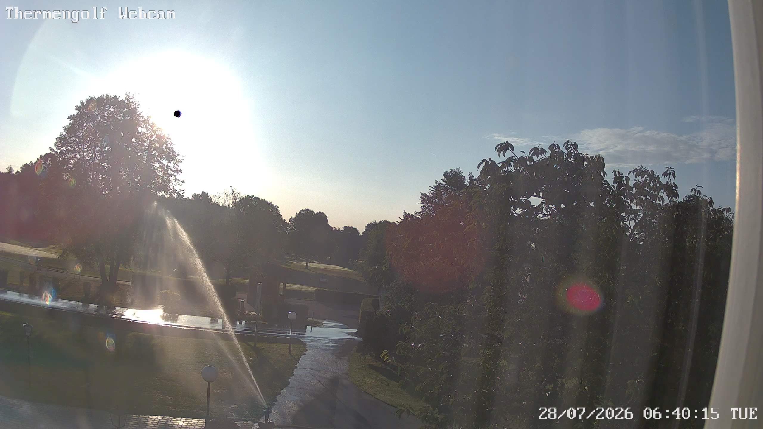 Archived image Webcam Loipersdorf: View Golf Course