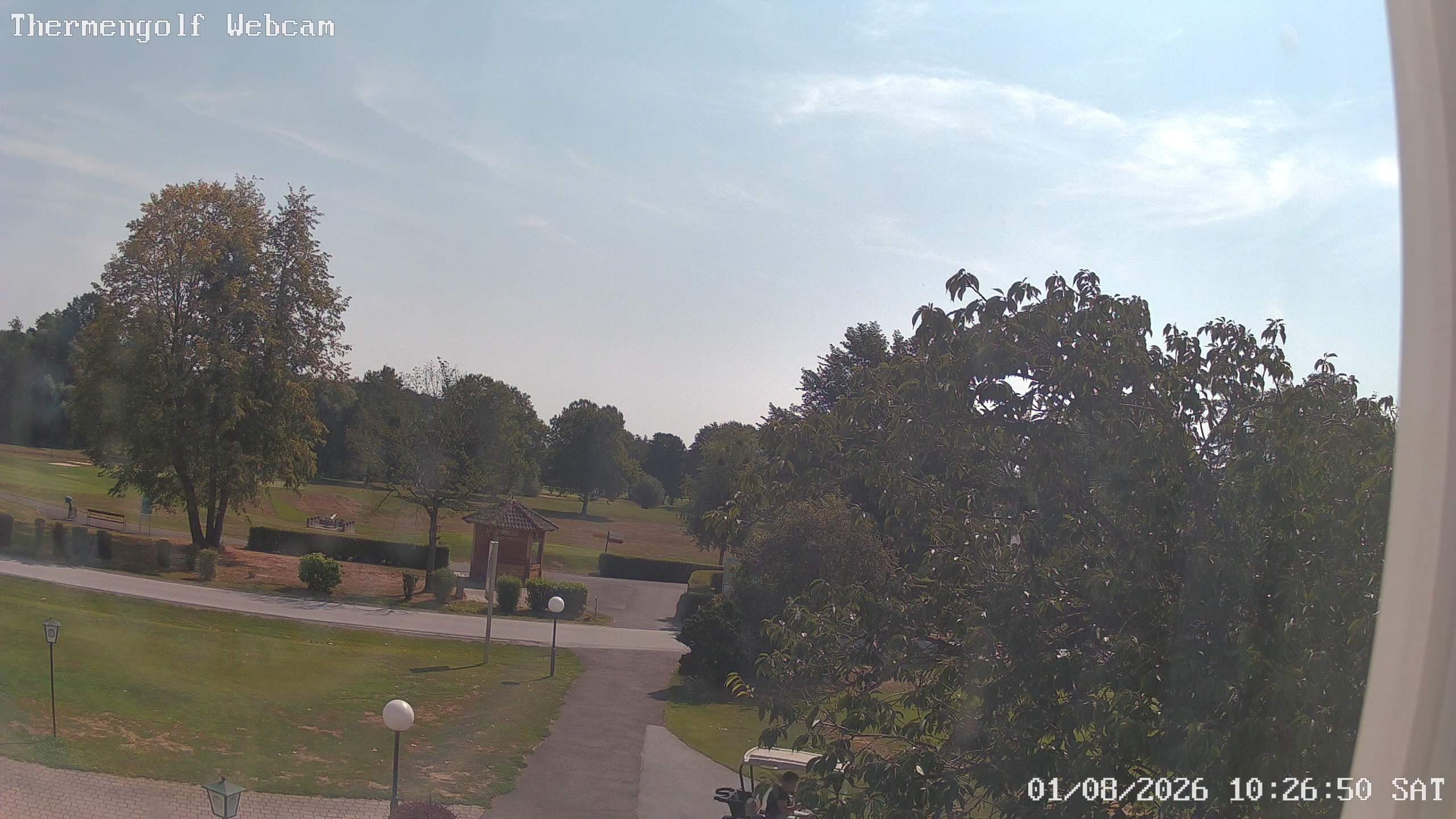 Archived image Webcam Loipersdorf: View Golf Course