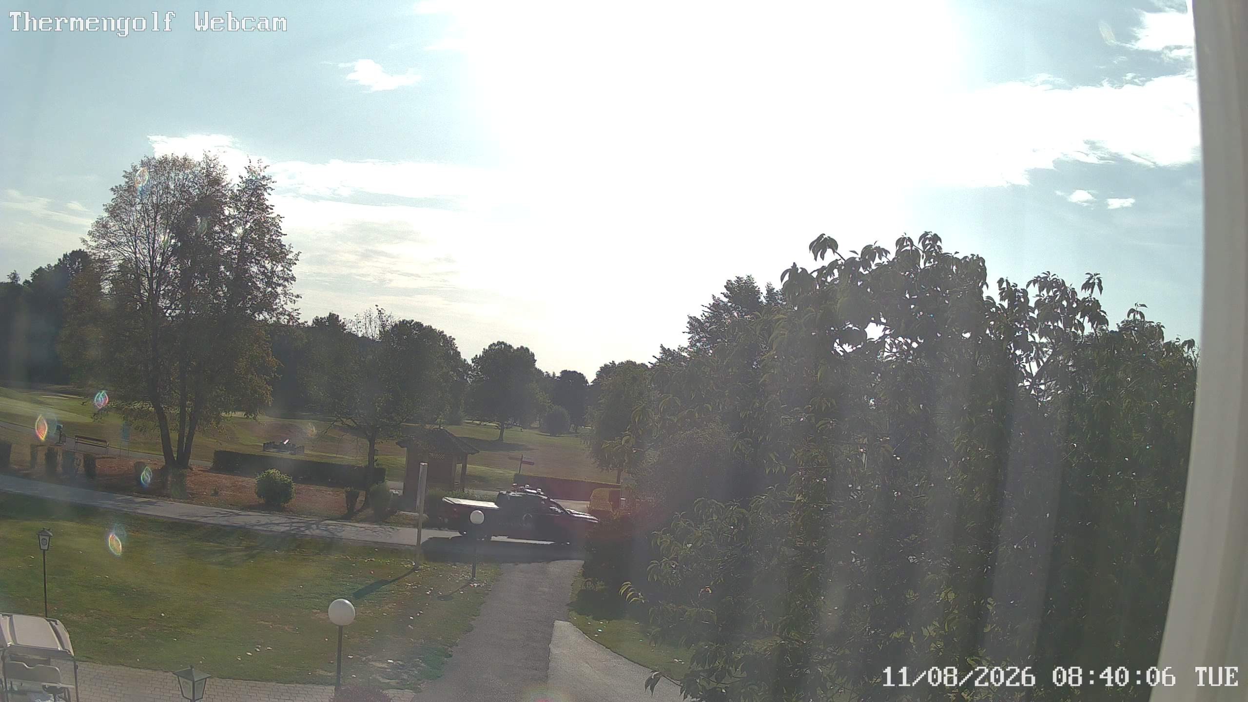 Archived image Webcam Loipersdorf: View Golf Course