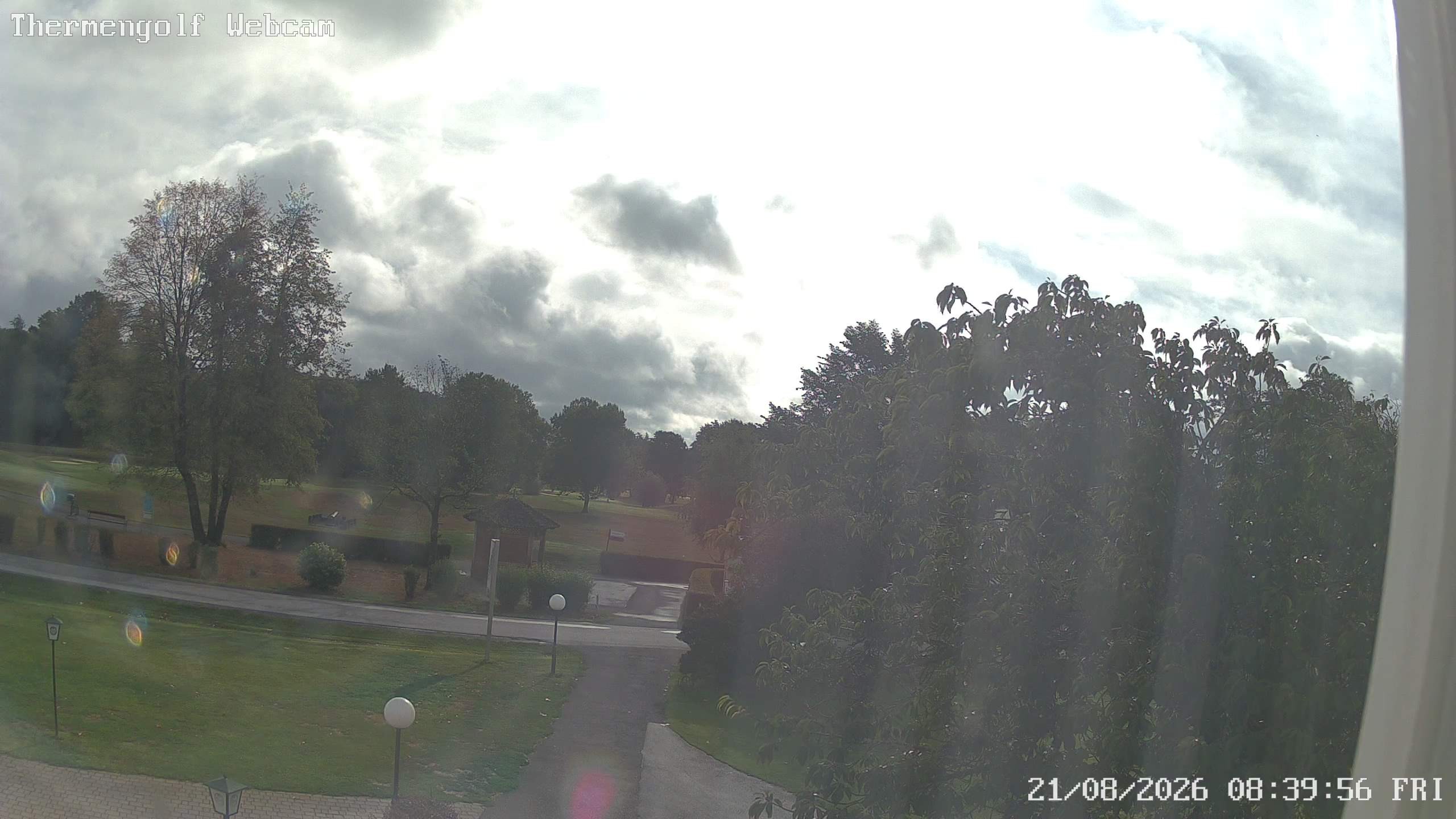 Archived image Webcam Loipersdorf: View Golf Course
