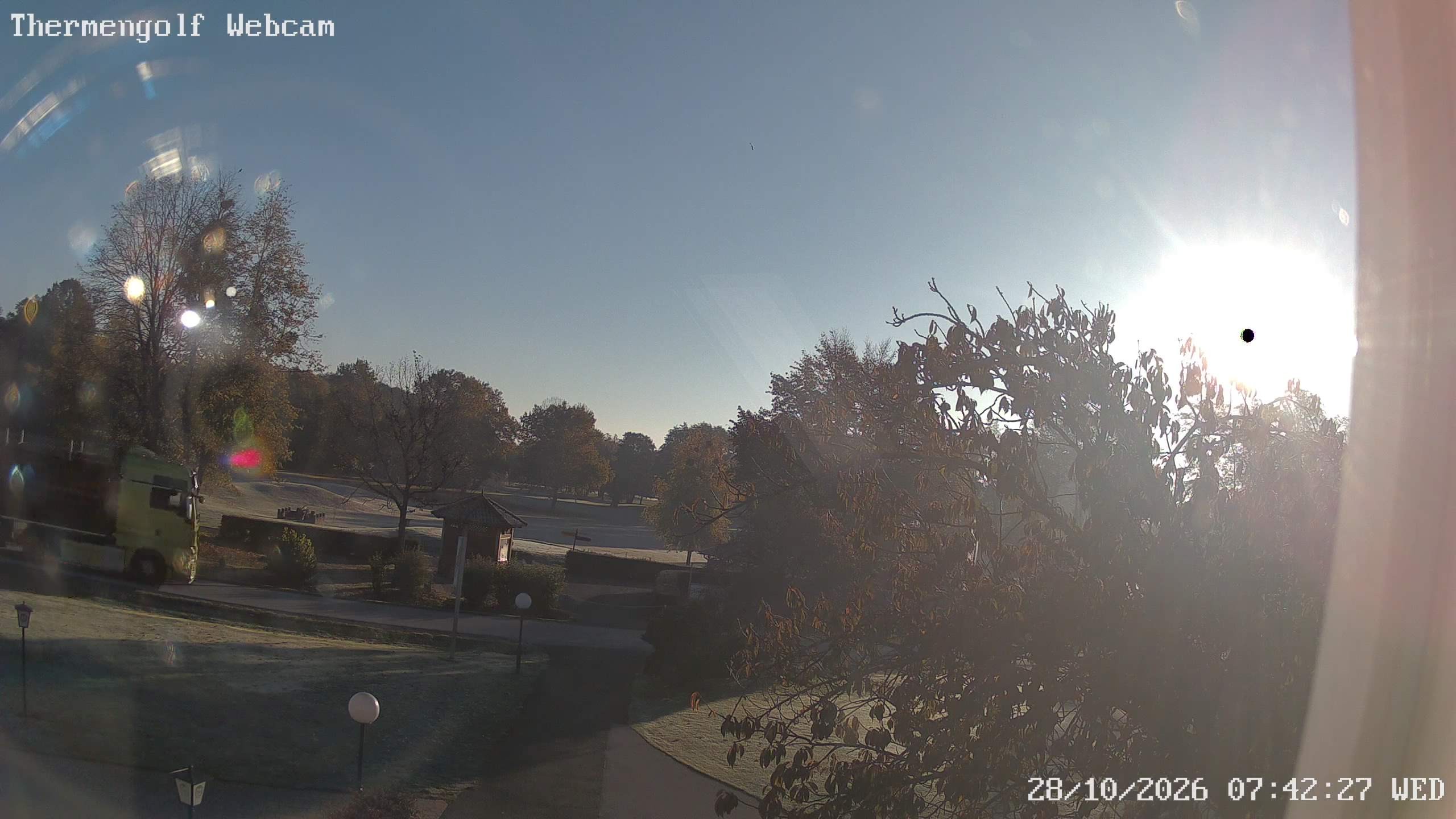 Archived image Webcam Loipersdorf: View Golf Course