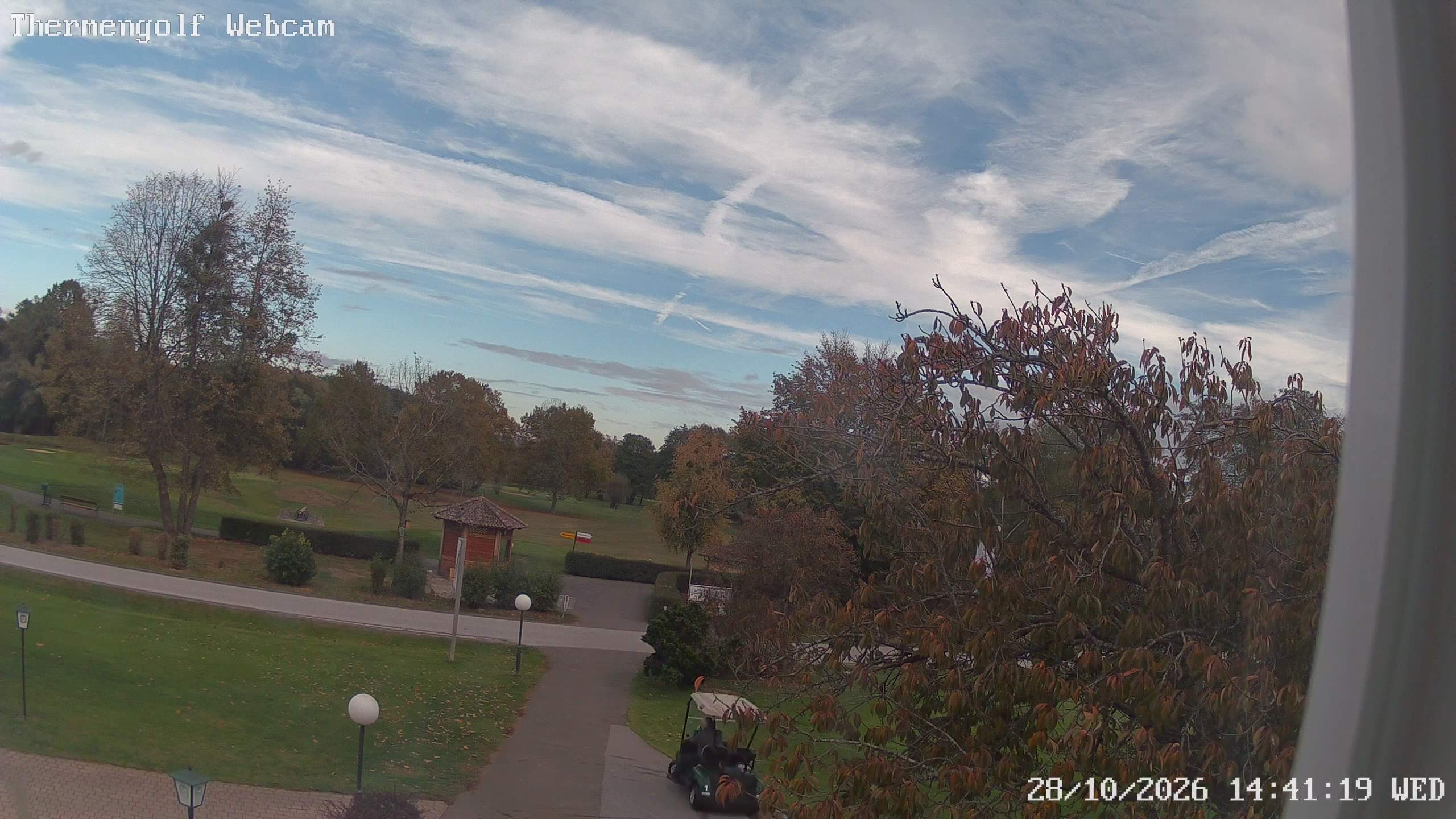 Archived image Webcam Loipersdorf: View Golf Course