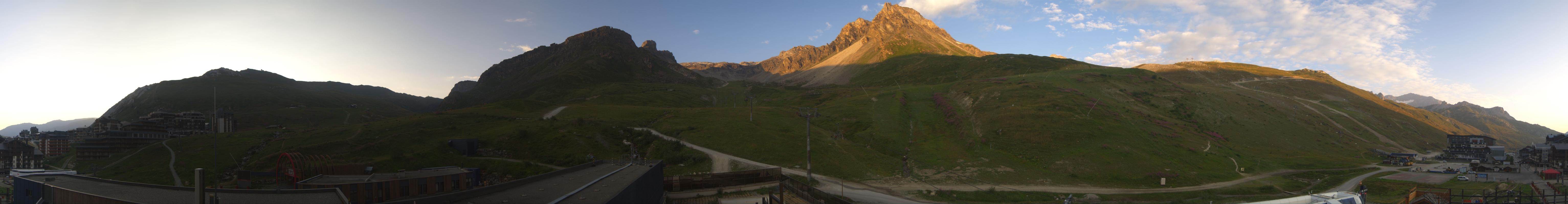 Archived image Webcam Tignes, Val Claret