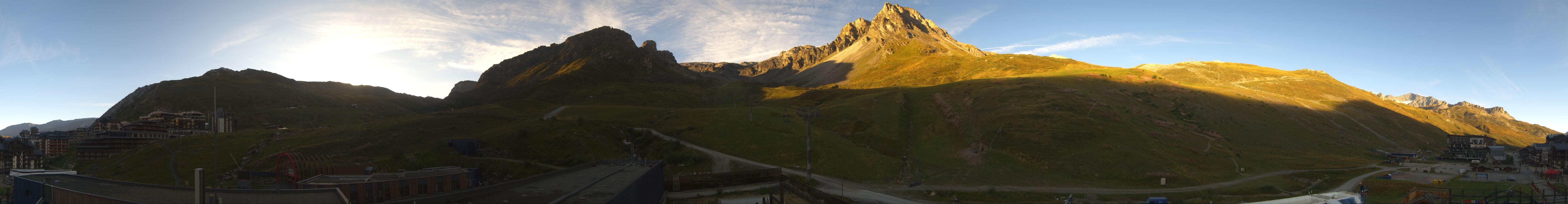 Archived image Webcam Tignes, Val Claret