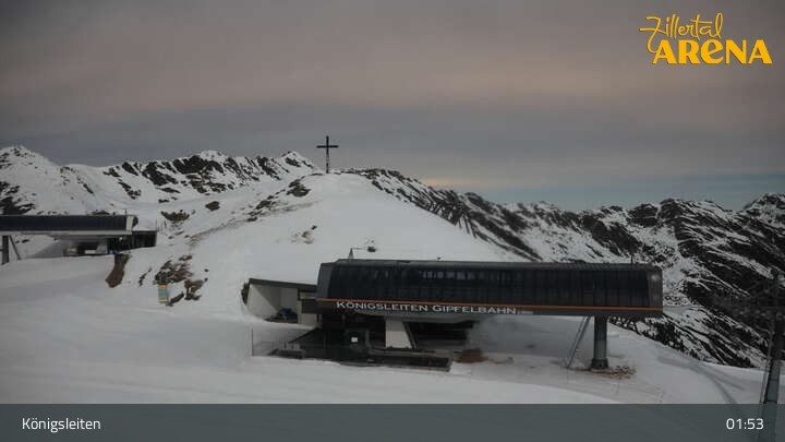 Archiv Foto Webcam Bergstation Larmach, Königsleiten