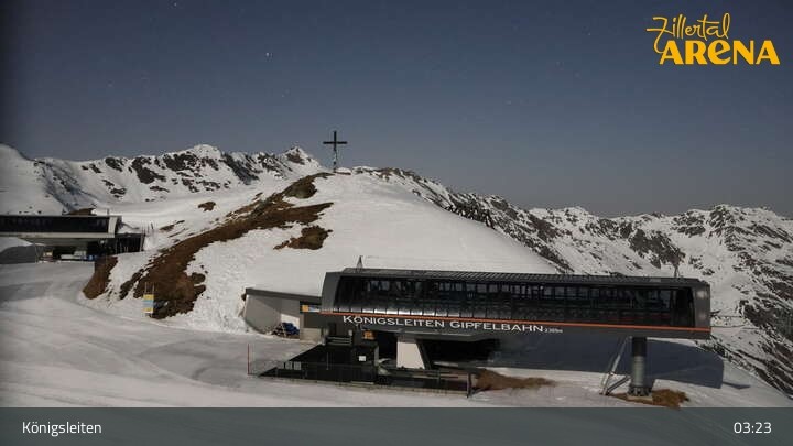 Archiv Foto Webcam Bergstation Larmach, Königsleiten