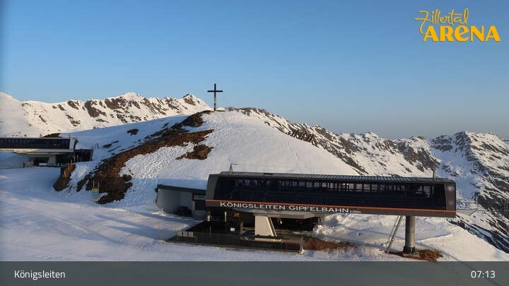 Archiv Foto Webcam Bergstation Larmach, Königsleiten