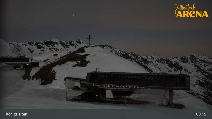 Archiv Foto Webcam Bergstation Larmach, Königsleiten