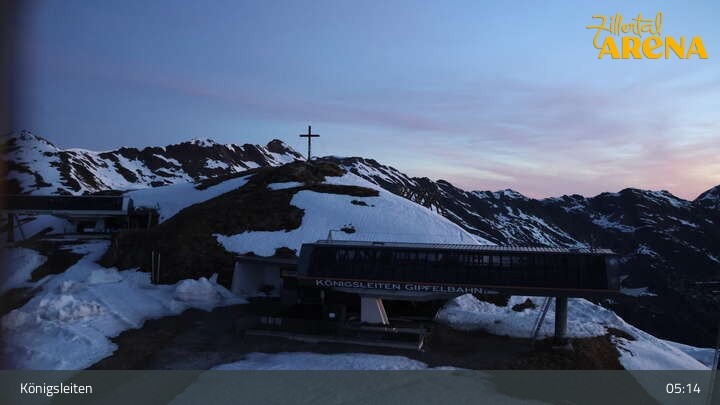 Archiv Foto Webcam Bergstation Larmach, Königsleiten