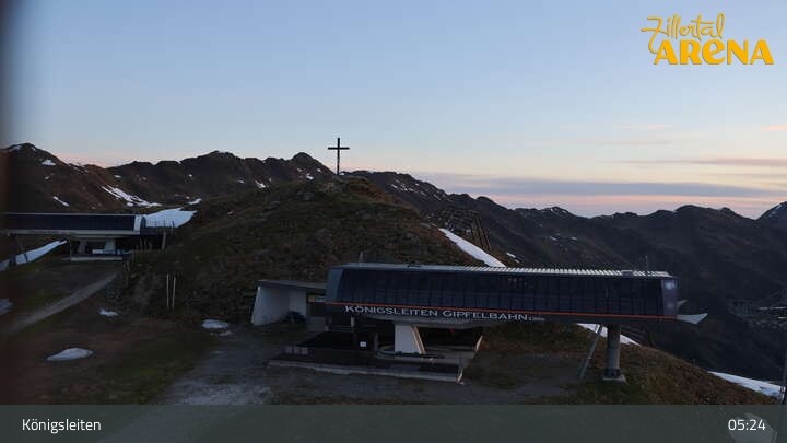 Archiv Foto Webcam Bergstation Larmach, Königsleiten